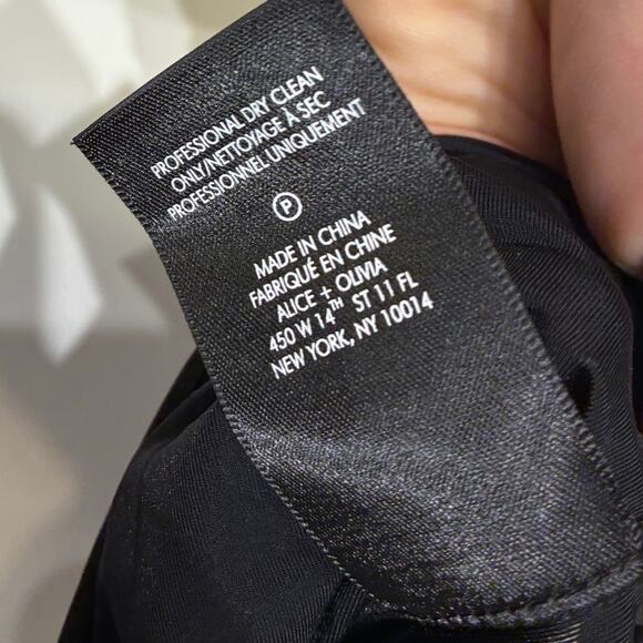 NWT Alice + Olivia Delora Renaissance Fresco Dress Sz 4 - Picture 10 of 13